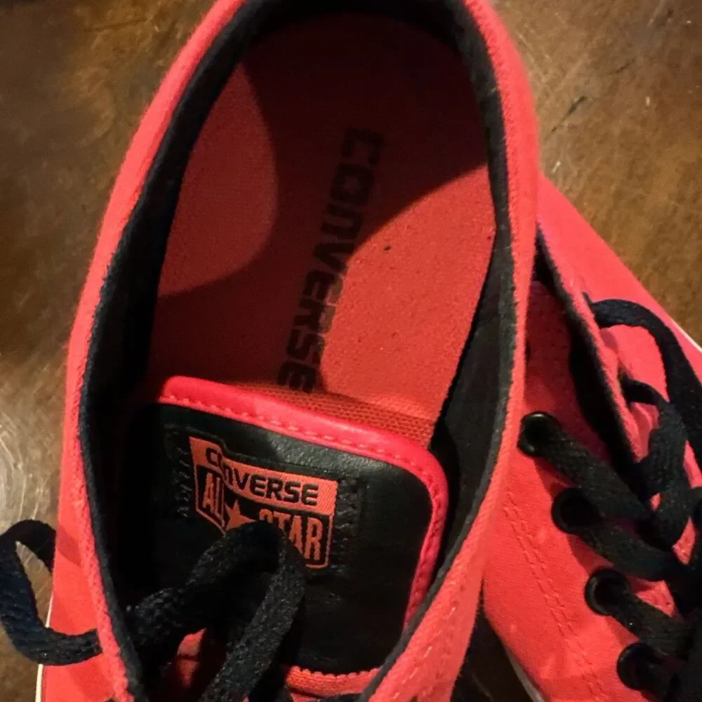 Converse All Star Neon Orange Sneakers